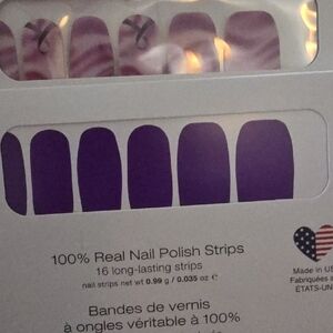 Color Street Purple Nail Polish Strips